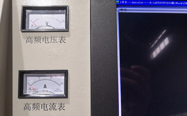 線切割加（jiā）工厚工件電流不穩原因