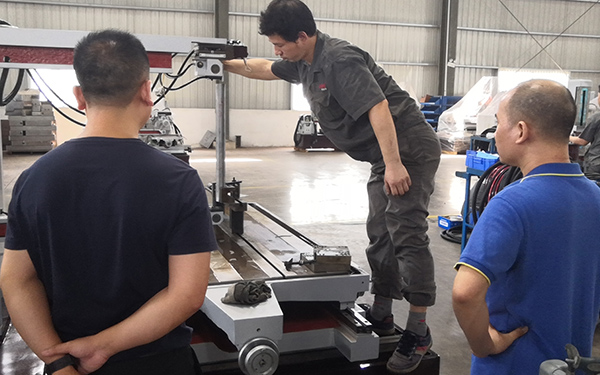 江門（金仕德）線切割實地客戶現場觀摩