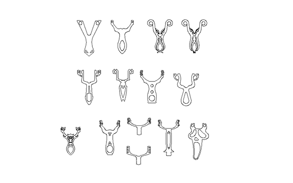 多款彈弓（gōng）2