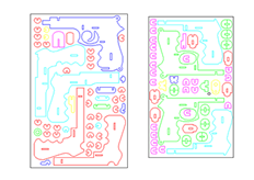 線切割玩具槍,線切割圖紙（zhǐ）免費下載