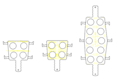 線切割2D-放噴嘴,線切割圖紙免費下載